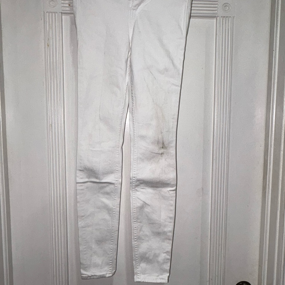 Hollister Women's Crisp White Skinny Jeans